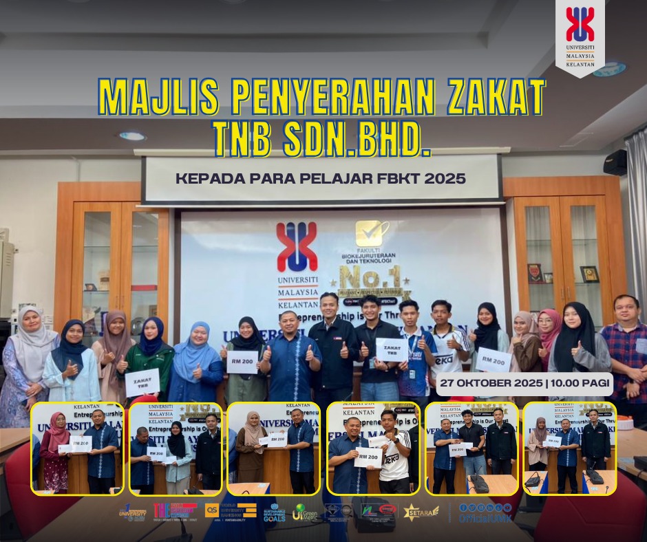 TNB Sdn Bhd Zakat Handover Ceremony